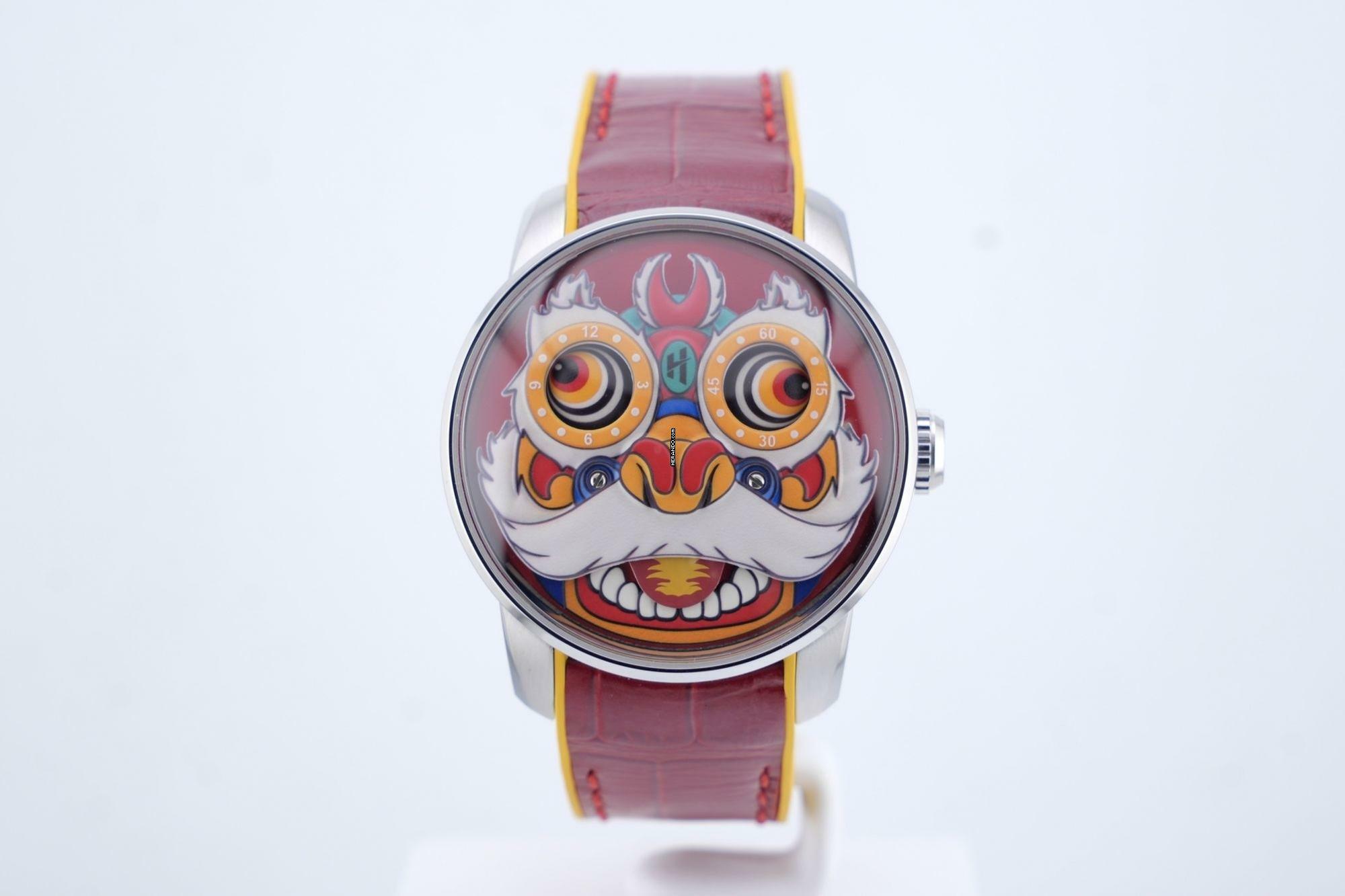 ラッキーハーベイ レッドライオンダンスムービングアイ - 未使用 - 箱と書類付き レッドライオン 2025