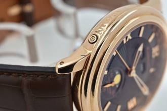 Thumbnail von Blancpain Léman Moonphase Calendar Black Dial 18k Rose Gold Limited Edition 2763 </h1>