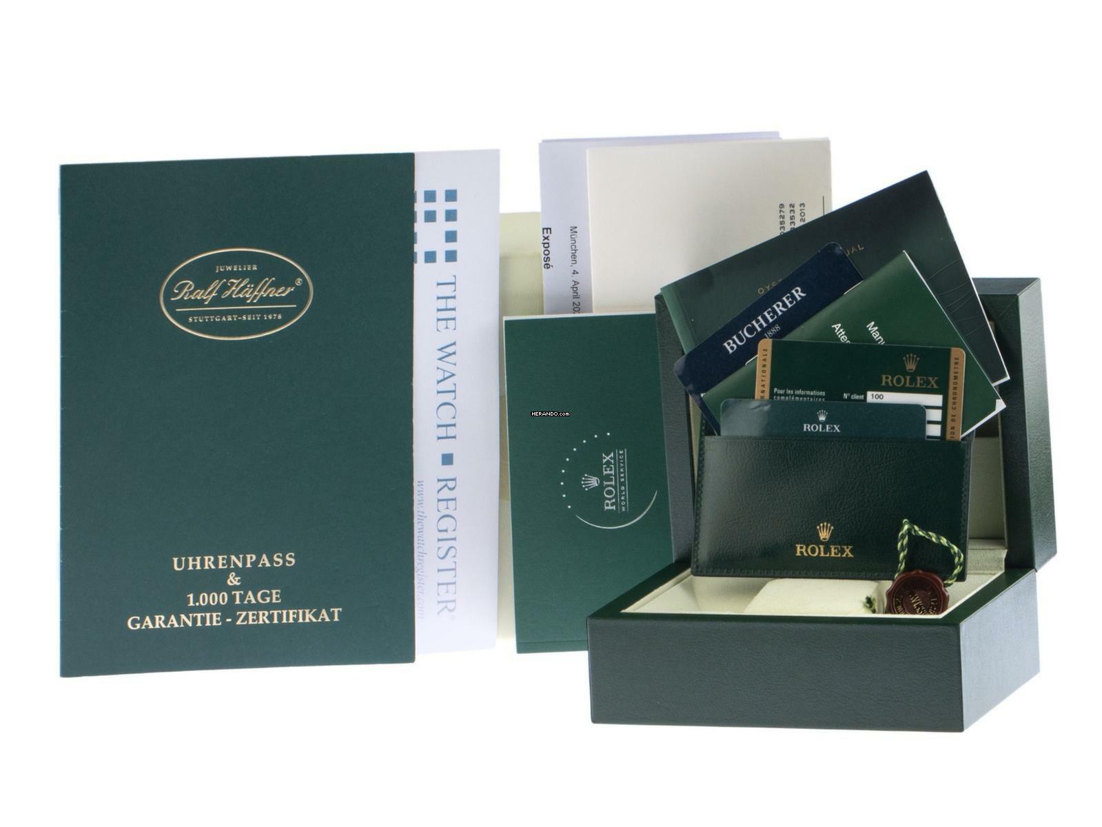 Rolex Explorer II Ref.216570 2013 Full Set sehr gut Vintage </h1>