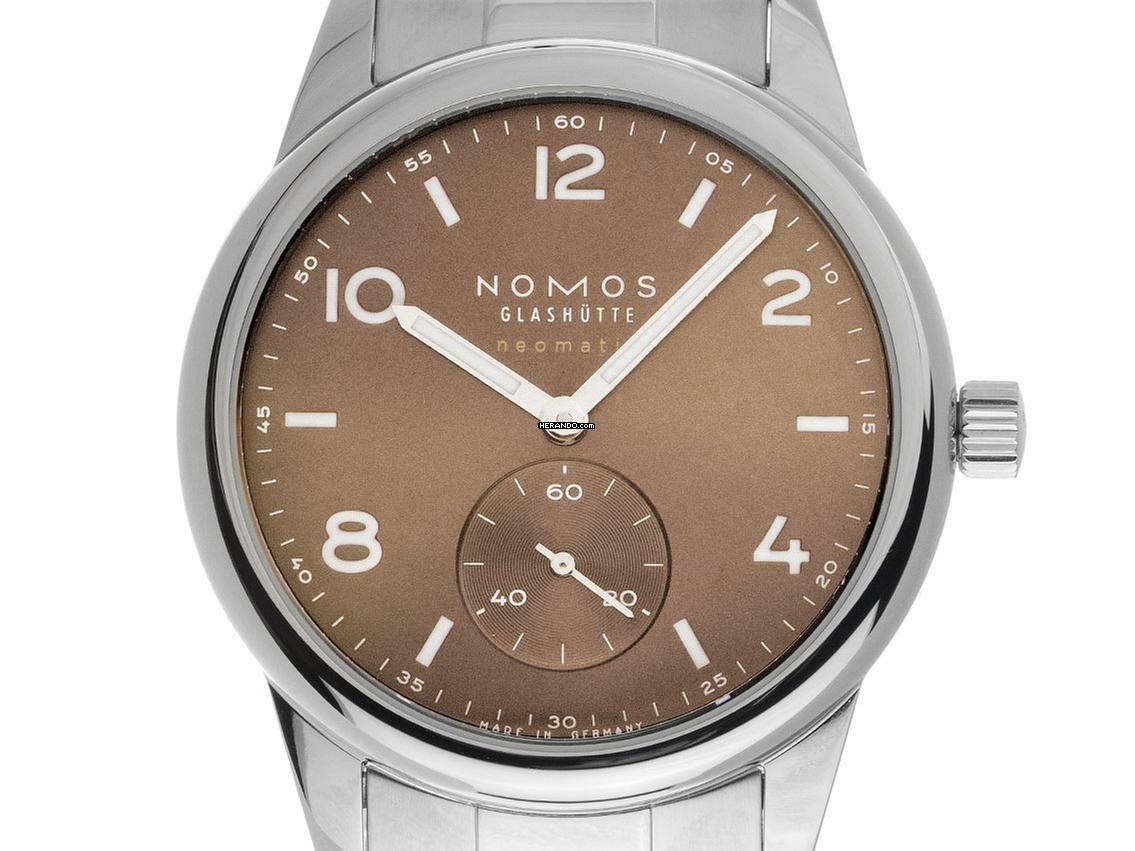 NOMOS Club Neomatik Glashütte Club Sport Neomatik Ember Ref.762 2025 Full Set Neu