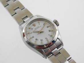 Thumbnail von Rolex Oyster Perpetual Lady mit Oysterband Full Set v 1980 plus Rolex Revision TOP Zustand