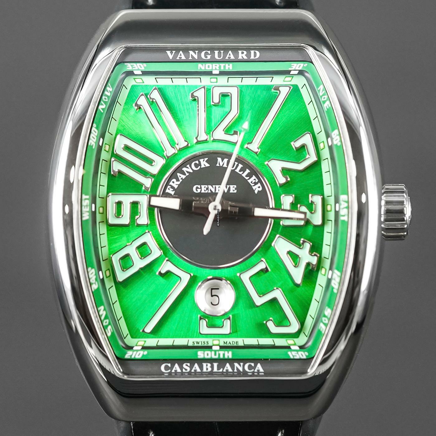 Franck Muller Vanguard Casablanca 2025 Green Dial