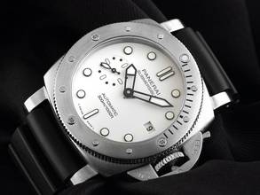 Thumbnail von Panerai Submersible Ref.PAM01223 2022 Full Set wie Neu Vintage </h1>