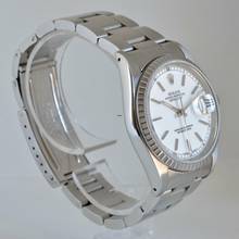 Thumbnail von Rolex Datejust 36 16220 white dial Full Set 1989 </h1>