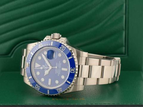  Rolex Submariner Date 116619lb Like New Full Set  