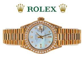 Thumbnail von Rolex Lady-Datejust Sehr schönes Full Set </h1>