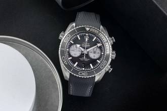 Thumbnail von Omega Seamaster Planet Ocean Chronograph Stahl Automatik Ref. 215.32.46.51.01.004 B&P 2024
