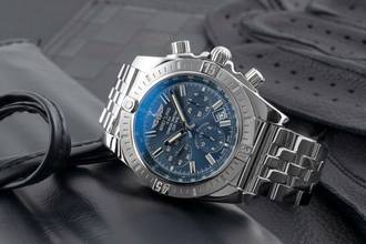 Thumbnail von Breitling Chronomat 44 Chronograph Stahl Automatik Ref. AB011511/BF70 B&P 2018