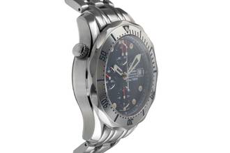 Thumbnail von Omega Seamaster Diver 300 M Chronograph Stahl Automatik Ref. 2598.80.00 B&P 1996
