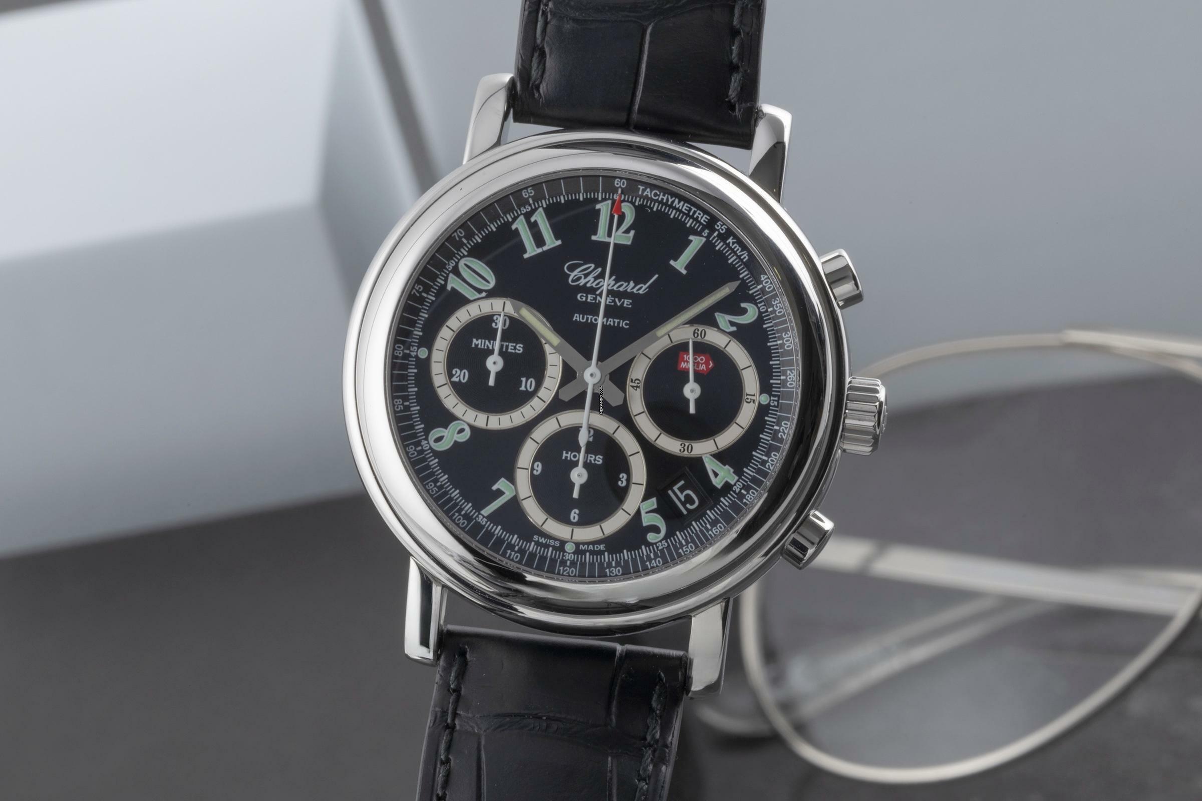 Chopard Mille Miglia Chronograph Edelstahl Automatik Herrenuhr Ref. 8331