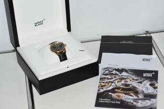 Thumbnail von Montblanc Heritage 18k Yellow Gold Green Dial 126464 </h1>