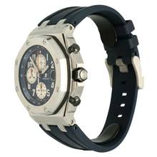 Thumbnail von Audemars Piguet Royal Oak Offshore Chronograph Navy Full Service & Card AP </h1>