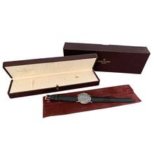 Thumbnail von Patek Philippe Calatrava Date 3445 Oversize slate grey dial white gold 18KT 1967's </h1>