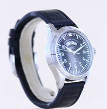 Thumbnail von IWC Fliegeruhr Spitfire UTC TZC Black Dial Tritium Spitfire Lederband GMT </h1>