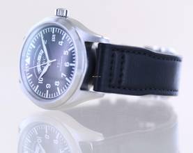 Thumbnail von IWC Fliegeruhr Spitfire UTC TZC Black Dial Tritium Spitfire Lederband GMT </h1>