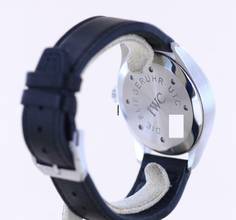 Thumbnail von IWC Fliegeruhr Spitfire UTC TZC Black Dial Tritium Spitfire Lederband GMT </h1>