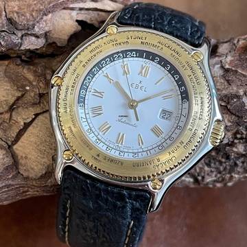  Ebel Voyager Box & Papiere - GMT Ref. 1124913 </h1> 