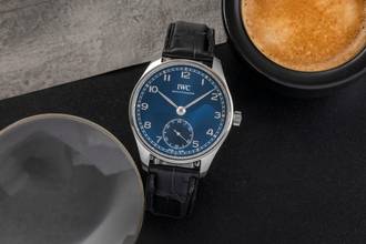 Thumbnail von IWC Portugieser Automatik Stahl Automatik Herrenuhr Ref. IW358305