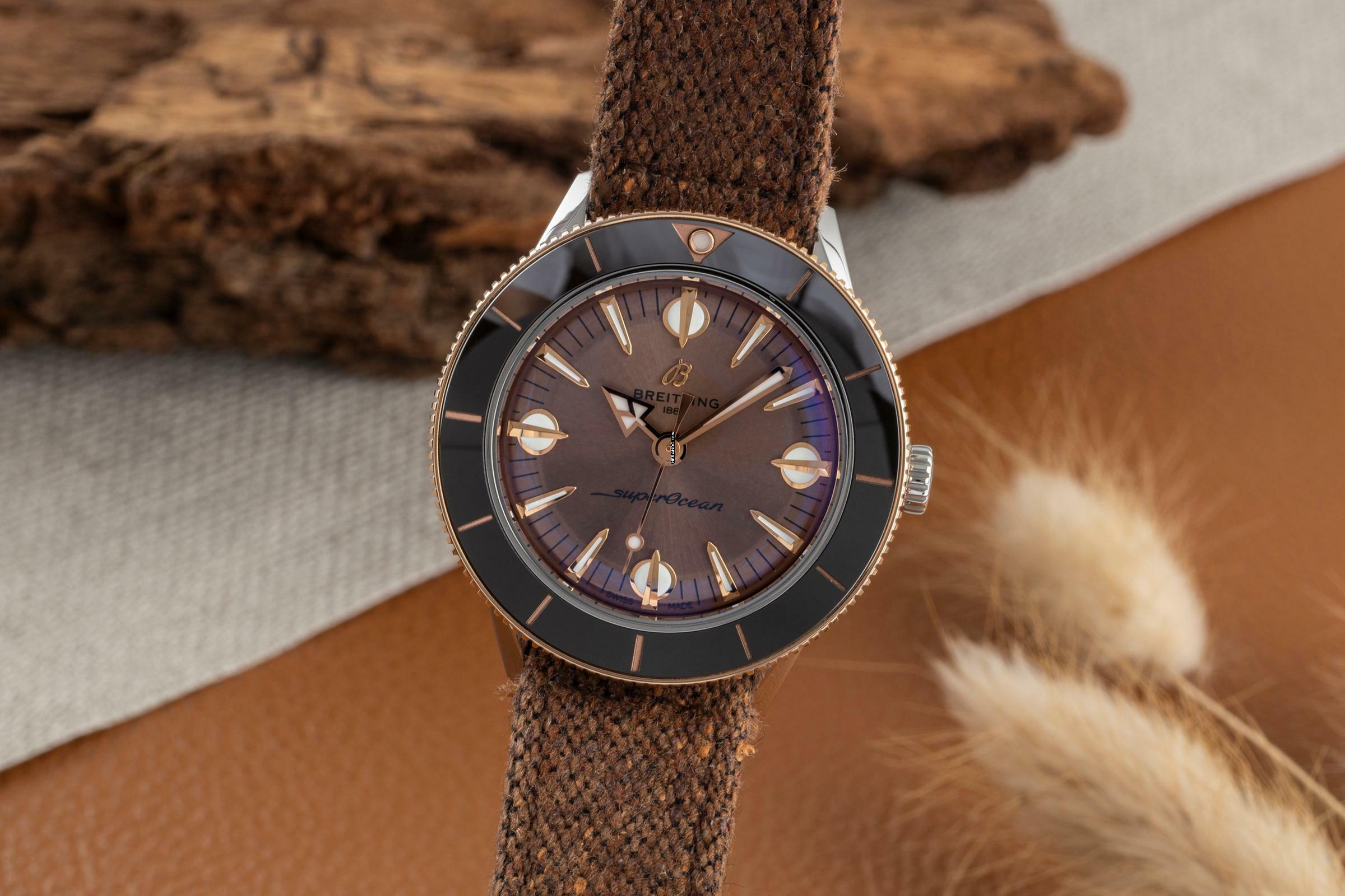 Breitling Superocean Heritage `57 Stahl / Roségold Automatic Ref.U10340