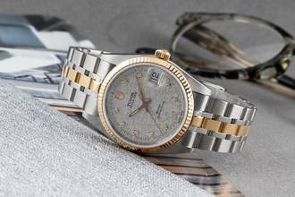 Thumbnail von Tudor Prince Oysterdate Stahl / Gold Diamonds Automatik Ref. 74033 Papiere 2007