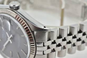 Thumbnail von Rolex Datejust 36 Oyster Perpetual Datejust 16014 Tapestry Grey Dial