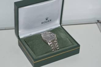 Thumbnail von Rolex Datejust 36 Oyster Perpetual Datejust 16014 Tapestry Grey Dial