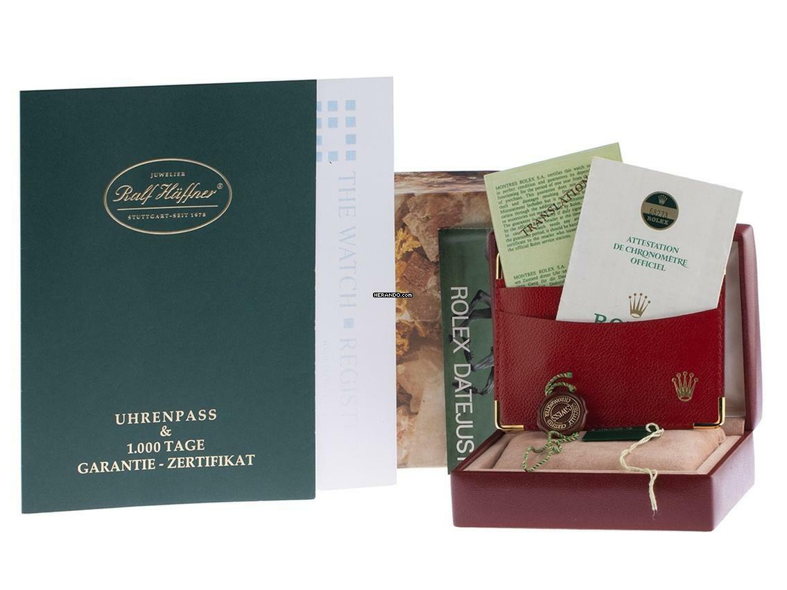 Rolex Datejust 31 Medium Ref.68273 1985 Full Set sehr gut Vintage