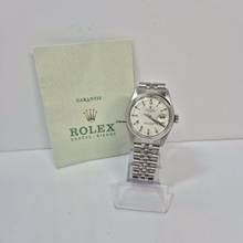 Thumbnail von Rolex Oyster Perpetual Date Jubilee Vintage 34mm Automático Completo