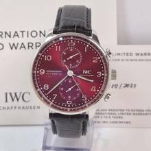 Thumbnail von IWC Portugieser Chronograph Bourdeaux Dial 41mm Automático Completo