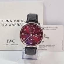 Thumbnail von IWC Portugieser Chronograph Bourdeaux Dial 41mm Automático Completo