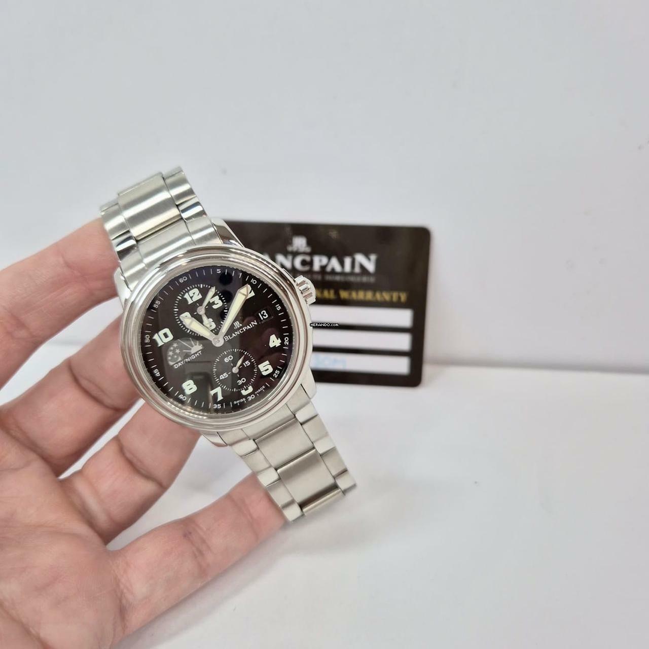 Blancpain Léman Dual Time Zone 38mm Automático