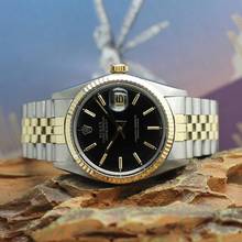 Thumbnail von Rolex Datejust 36 Stahl/Gold Ref: 16013 von 1980 mit Rolex Box & Papiere </h1>