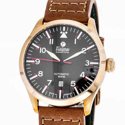  Tutima Flieger 42 Automatic Bronze Limited Edition 100 Pieces – 6115-03 – NEW & Unworn – 07/2025 