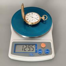 Thumbnail von Patek Philippe Pocket hunter bassine-style 51 MM porcelain dial rose gold 18KT 1891