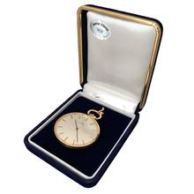 Thumbnail von Zenith Pocket watch oval shaped open face yellow gold 18KT Very Rare </h1>