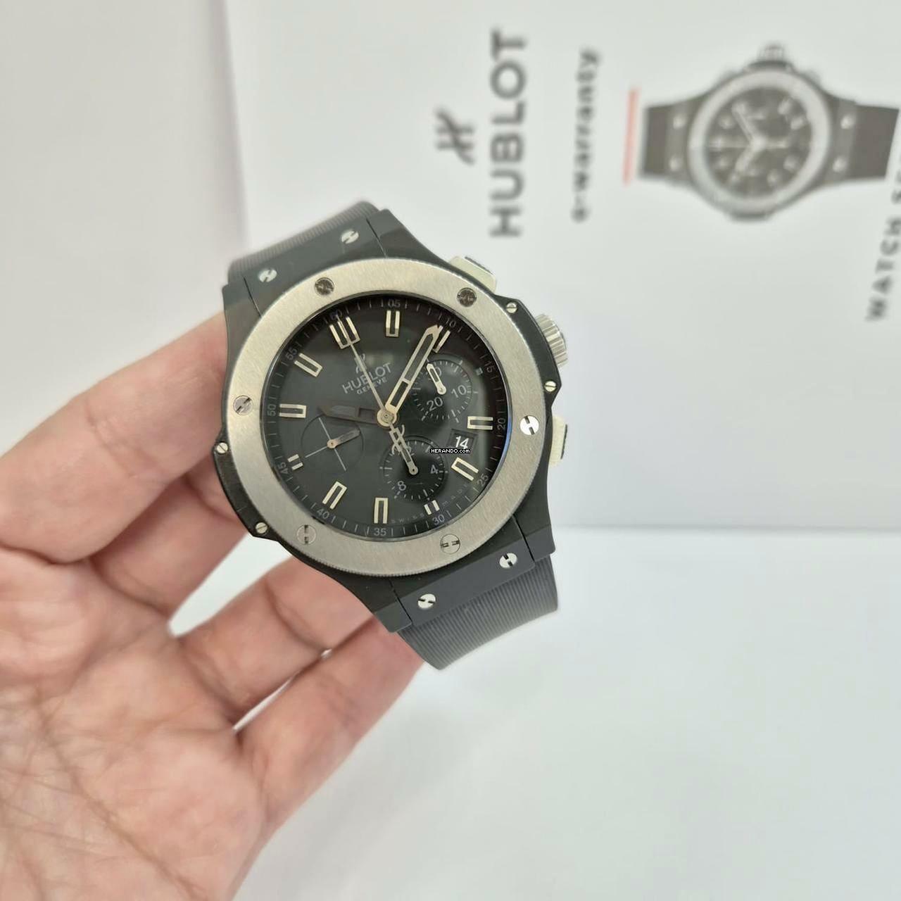 Hublot Big Bang 44 mm Ice 2 Tungstênio & Ceramica 44mm Automático Completo