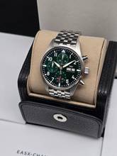 Thumbnail von IWC Fliegeruhr Chronograph Pilot's Chronograph 41 MM IW388104 Green Dial Unworn/New Condition Full Set 6-2025