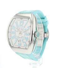 Thumbnail von Franck Muller Vanguard Steel Tiffany Blue Special Edition </h1>