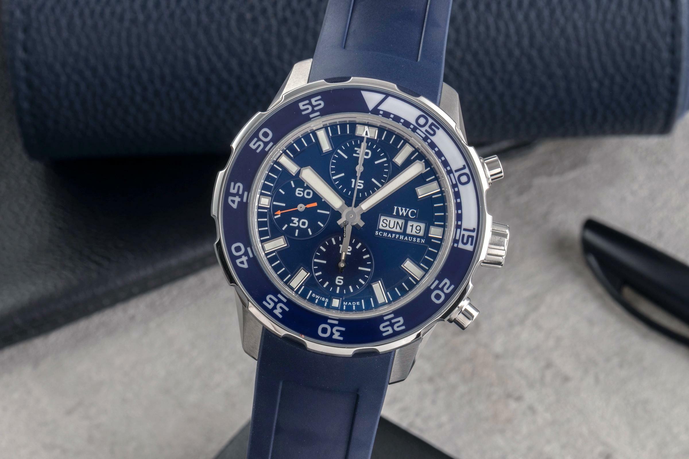 IWC Aquatimer Chronograph Edelstahl Automatik Herrenuhr Ref. IW376711