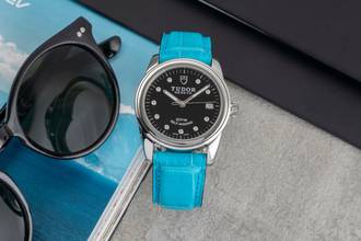 Thumbnail von Tudor Glamour Date Edelstahl Diamonds Automatik Herrenuhr Ref. 55000