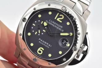 Thumbnail von Panerai Luminor Submersible 44mm Titanium Steel PAM00170 Bracelet PAM 170 </h1>