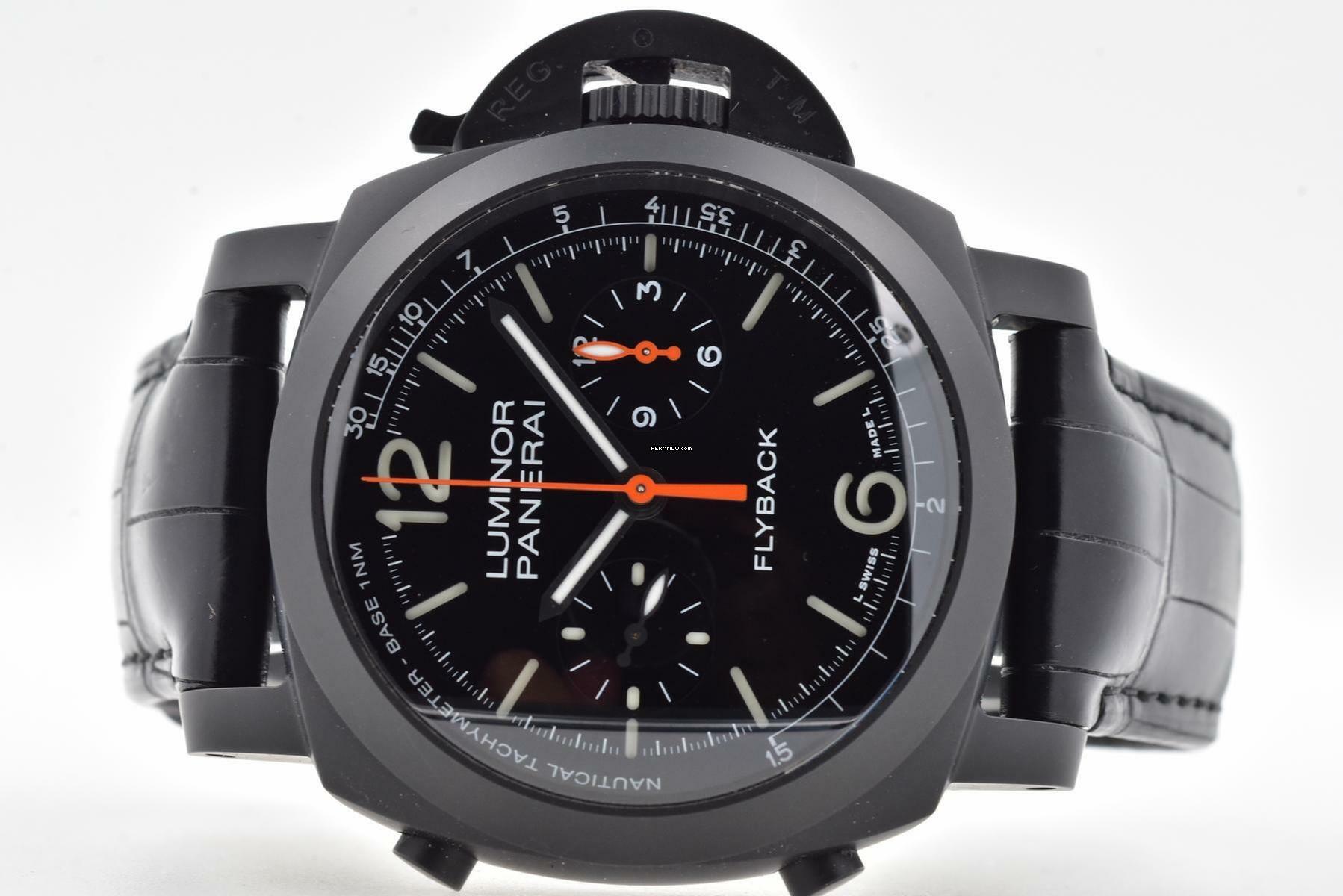 Panerai Luminor Marina Automatic Flyback Chronograph 44mm PAM 1298 PAM01298 </h1>