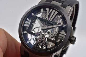 Thumbnail von Ulysse Nardin Executive Skeleton Tourbillon Titanium 1713-139 </h1>