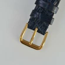 Thumbnail von Girard Perregaux Classic 35MM blue lacquered dial rose gold 18KT Automatic 1950’s </h1>