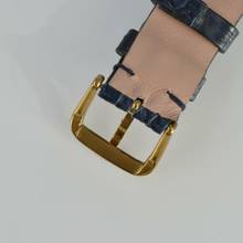 Thumbnail von Girard Perregaux Classic 35MM blue lacquered dial rose gold 18KT Automatic 1950’s </h1>