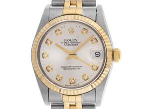 Thumbnail von Rolex Datejust 31 Ref.68273 1995 Full Set sehr Gut Vintage