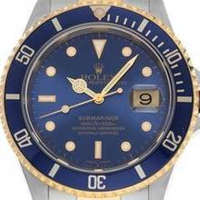 Thumbnail von Rolex Submariner Date Ref.16613 2000 Full Set sehr gut Vintage </h1>