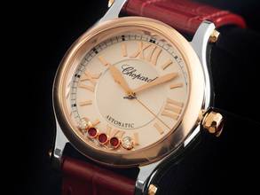 Thumbnail von Chopard Happy Sport Diamanten Ref.278573-6026 2025 Full Set Ungetragen