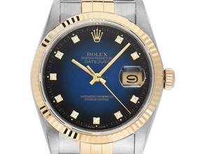 Thumbnail von Rolex Datejust 36 Diamanten Ref.16233 1988 Full Set sehr gut Vintage </h1>