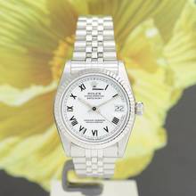 Thumbnail von Rolex Datejust 31 Medium Stahl/Weißgold Ref :68274 Box von 1993 </h1>